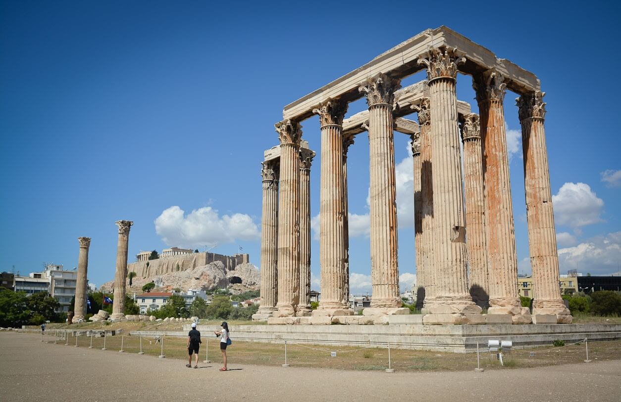 Фото храма Зевса в Олимпе
